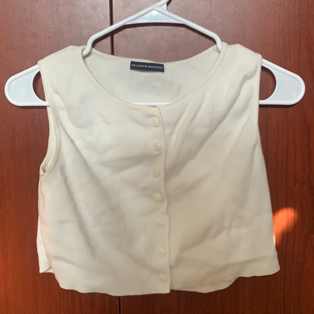 Brandy Melville button tank